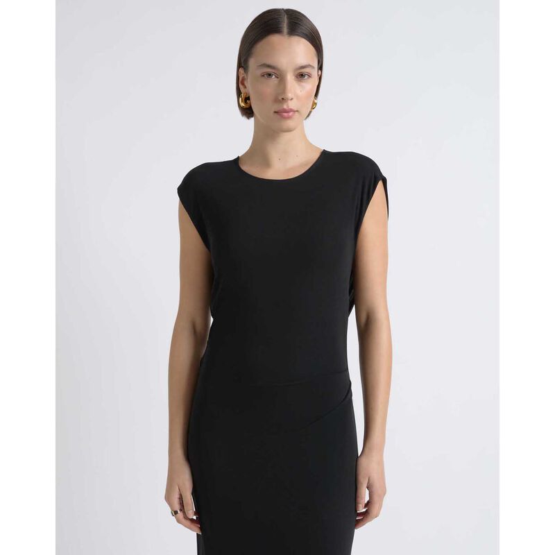 Cue Cowl Back Midi Dress image number 3